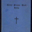 BRITISH INDIA ARMY PRAYER BOOK SIMLA 1936 RARE