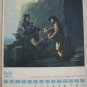 VINTAGE STUNNING RARE ART CALENDER ITALIA 1975