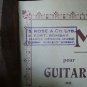 SCARCE HARD TO FIND PRINTED BOOK- METHODE FOR THE GUITAR BY SALVATOR LEONARDI