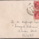British India Viceroys Camp PO 1940  - Postal mark on stamped Cover