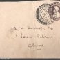 British India Viceroys Camp PO 1939 - Postal mark on stamped Cover