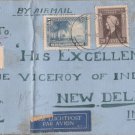 1946 Cover Sumatra Muslim Association Addressed to Viceroy of India New Delhi