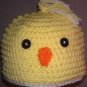 crochet baby girl chick hat (u pick the size)
