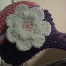 crochet baby girl newsboy hat u pick the size