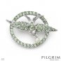 PILGRIM SKANDERBORG, DENMARK Stunning Brand New Brooch With Precious Stones