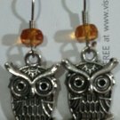 owl earrings