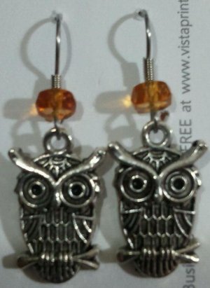 owl earrings