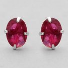 simulated gem earrings (ships in one day)