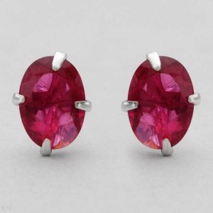 simulated gem earrings (ships in one day)