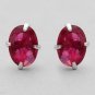 simulated gem earrings (ships in one day)