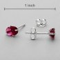 simulated gem earrings (ships in one day)