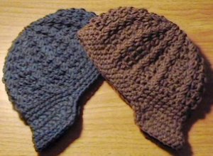 handmade crochet baby boy newsboy hats 0-3 or 3-6  months choose your colors