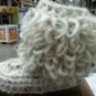 handmade crochet baby bootie "boot" ready to ship 9-12 months