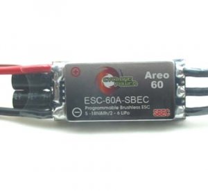 Cyclone Power Areo 60 ESC With SBEC