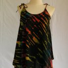 Tie Dye Spaghetti Strap XL (A)