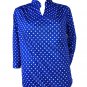 Vintage Blue Polka Dots shirt