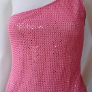 Pink disco top - asymmetric
