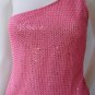Pink disco top - asymmetric