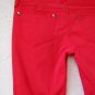 Skinny Red Jean  (size 7)