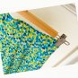 Pleated Green / Blue Pattern Skirt