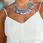 Boho Gypsy Silver Plated Coin Necklace *NWOT*