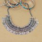 Boho Gypsy Silver Plated Coin Necklace *NWOT*