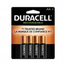 Duracell AA NiMH Battery, rechargeable, 4/Pack