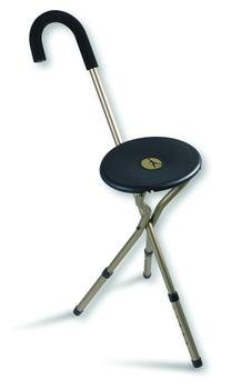 Tri-Seat Adjustable Seat Cane