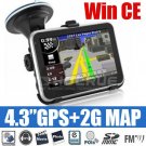 GPS 4.3" GPS Navigation New MTK MP3 MP4 2GB Newest Map