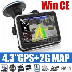 GPS 4.3" GPS Navigation New MTK MP3 MP4 2GB Newest Map