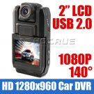 HD Car camera,Car DVR,Car Black Box,140 Degree Convex Lens,2" TFT LCD