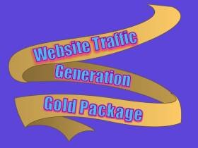Website Traffic Generation Services Gold Package