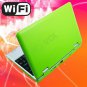 GREEN 7inch Android Tablet Laptop Netbook Installed WiFi 4gb/256mb (Pouch Case, Charger, Mouse)