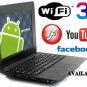 GREEN 7inch Android Tablet Laptop Netbook Installed WiFi 4gb/256mb (Pouch Case, Charger, Mouse)