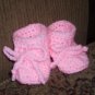 Pink Baby Booties