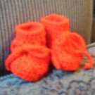 Red Baby Booties