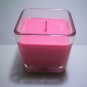9 oz Soy Candle in Square Glass Jar - Your Choice of Fragrance & Color