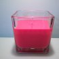 9 oz Soy Candle in Square Glass Jar - Your Choice of Fragrance & Color