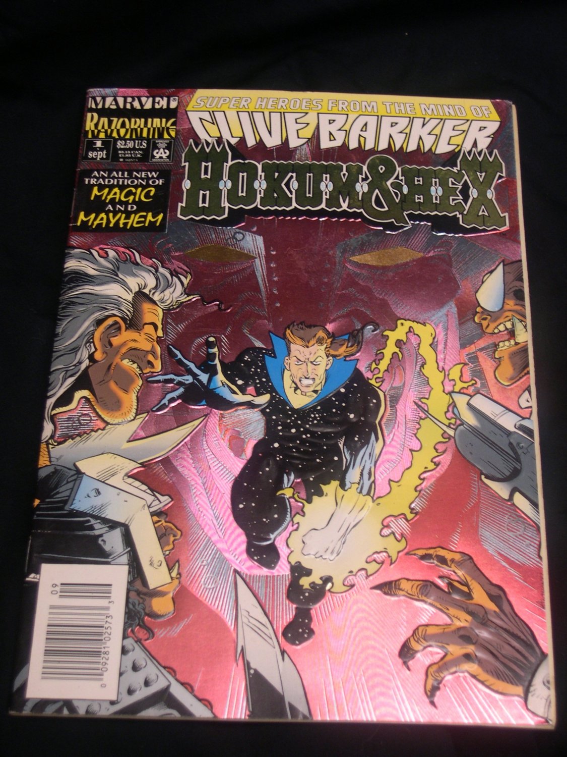 Hokum and & Hex 1, VF, Clive Barker, Marvel Razorline Comics 1993