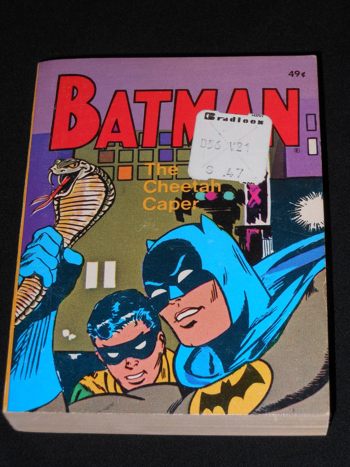 Batman; The Cheetah Caper, Big Little Book, Whitman Publishing