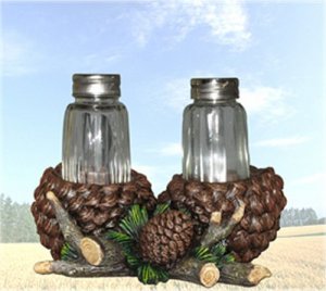 "Pine Cone" Salt & Pepper Shaker
