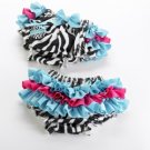 Zebra Bloomer (0-6 Months) by Mud Pie