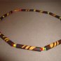 RASTA SURFER NECKLACE HAND MADE TRIBAL BEADS