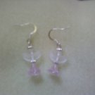 Pink Angel Earrings