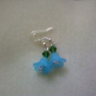Blue Flower Earrings