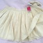 Old Navy pale Cream boho Skirt NEW Sz 12