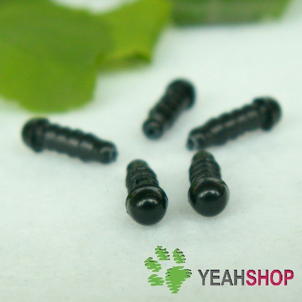 3mm Black Safety Eyes / Plastic Eyes 10 pairs