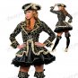Adult Women Deluxe Women Pirate Halloween Costume-M