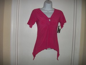 New Dynamite Size Medium Pink Stretch Shirt