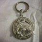 New Dolphin Silver Tone Keychain